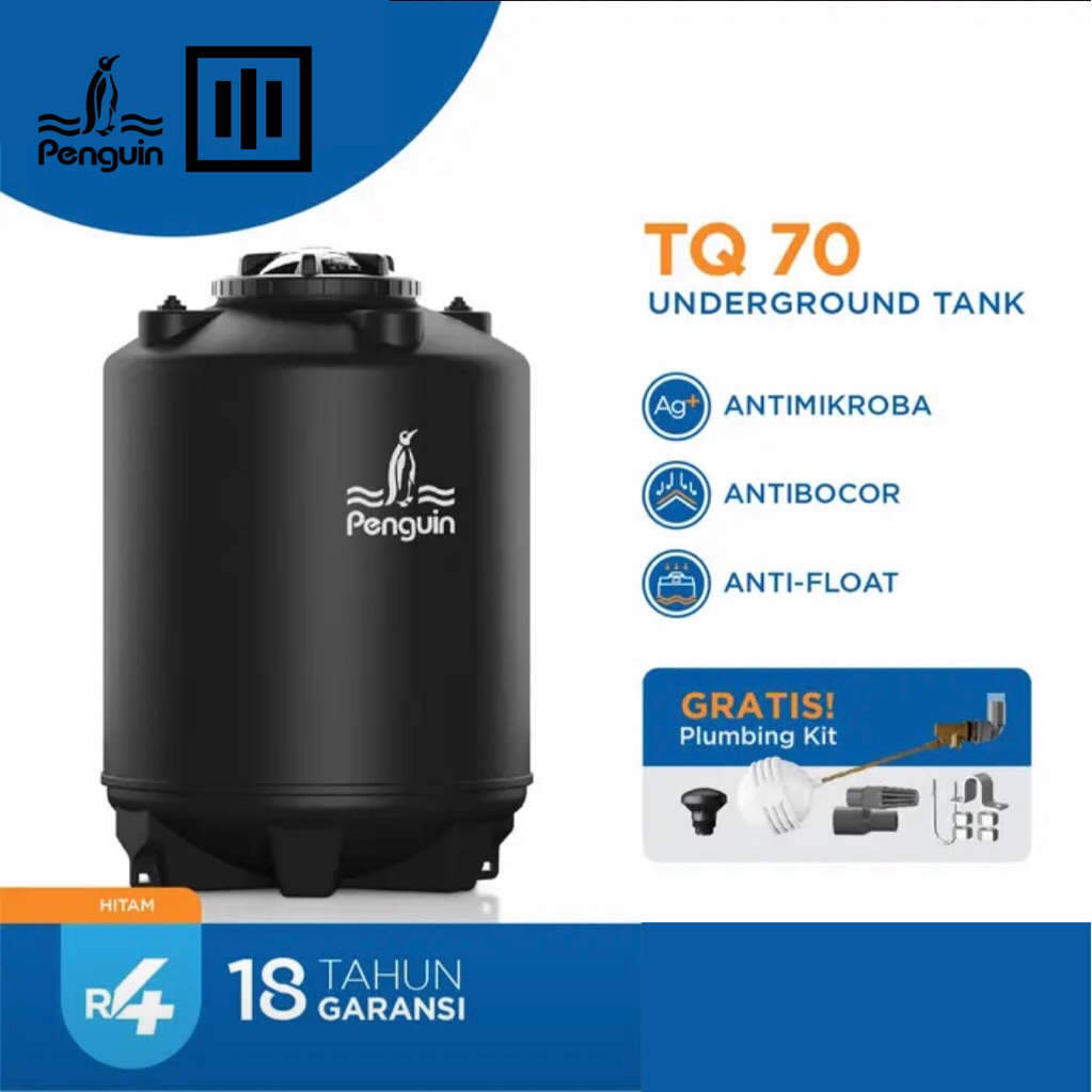 Toren / Tandon / Tangki Air Underground Penguin 700 Liter (TQ 70)