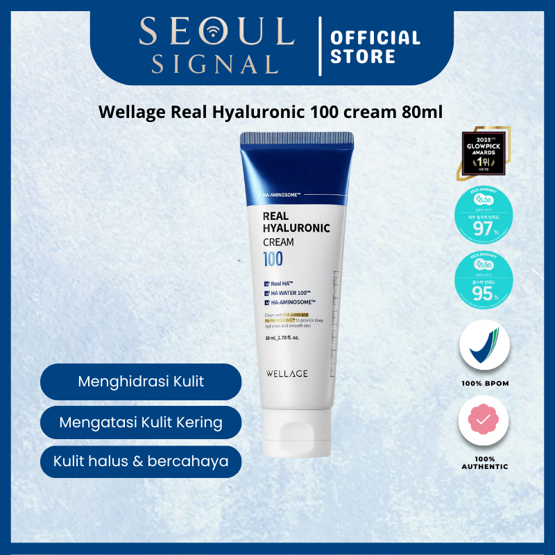 Wellage Real Hyaluronic 100 cream 80ml