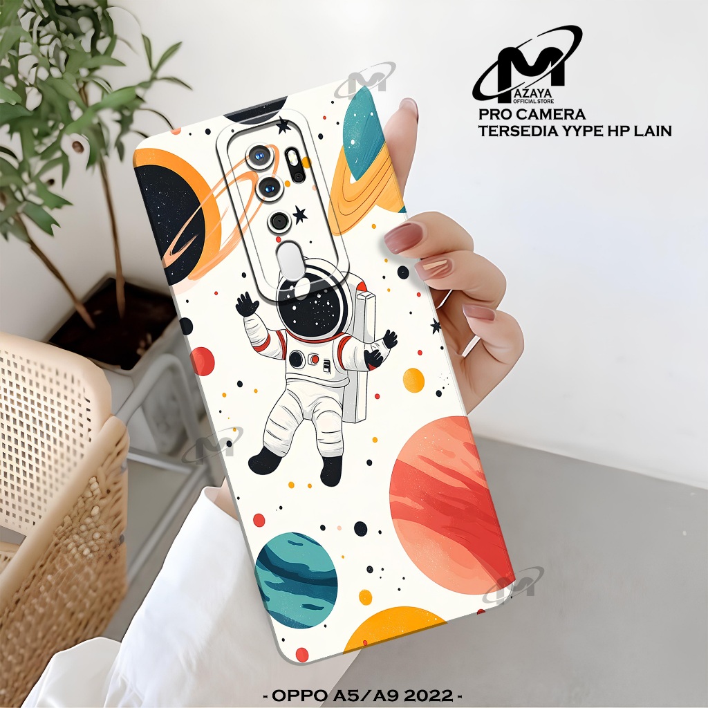 Softcase Hp OPPO A5 / A9 2020 Terbaru MAZAYA Fashion Case Astronaut Case OPPO A5 / A9 2020 Silikon P