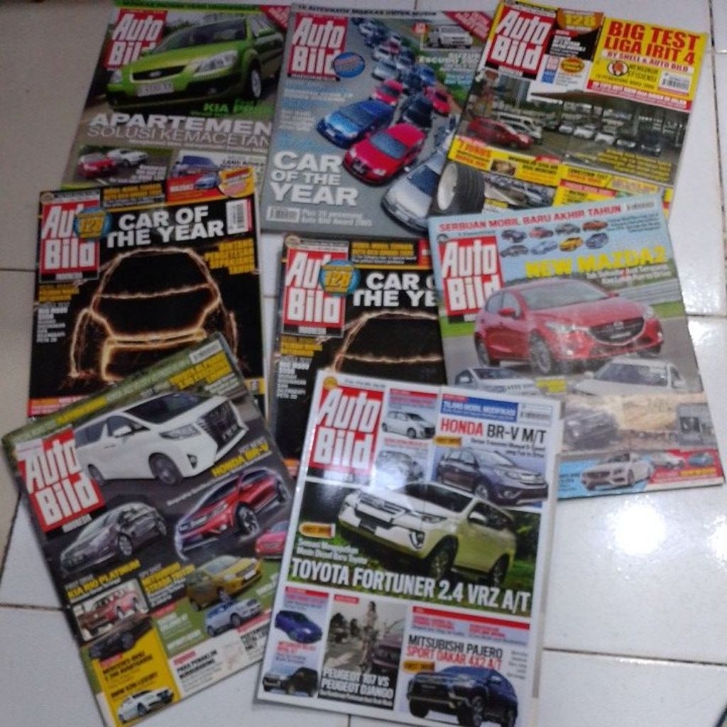 Majalah mobil Auto Bild satuan 10000