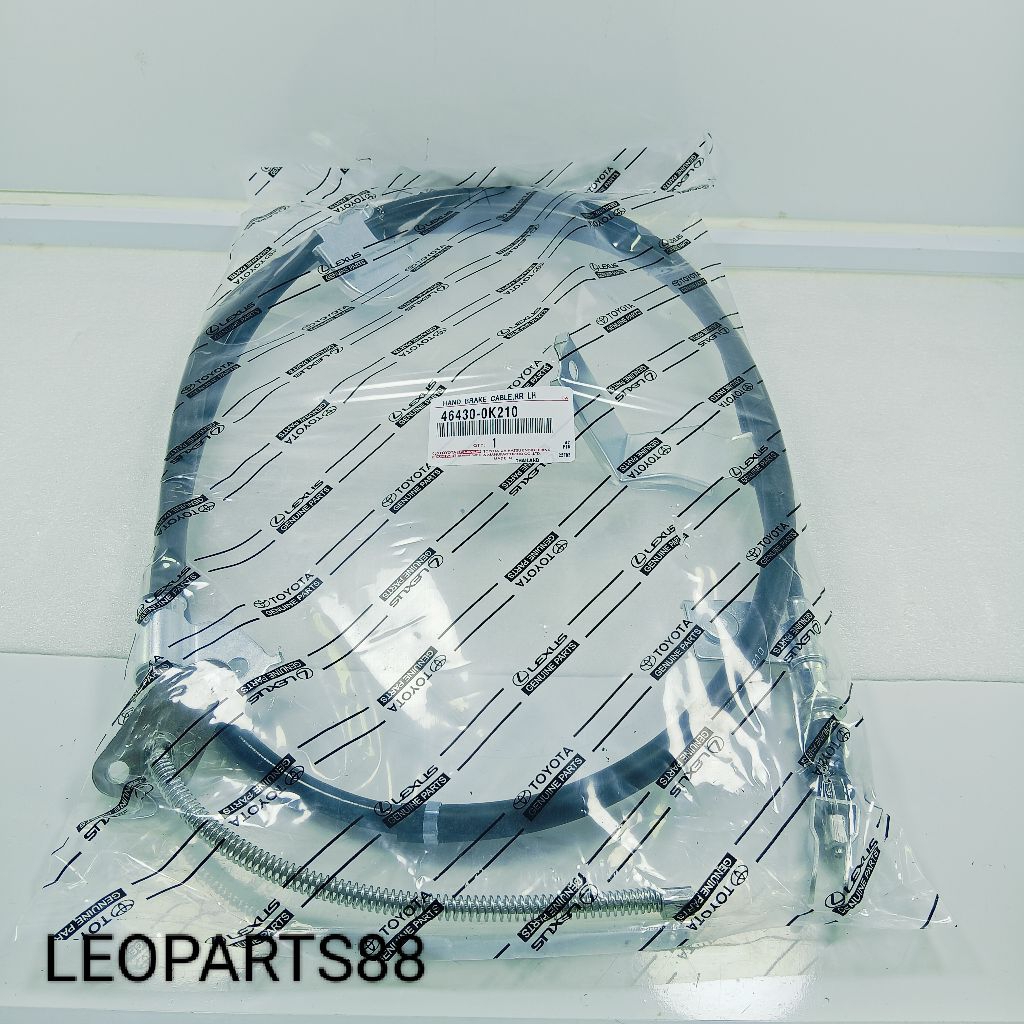 KABEL REM TANGAN BELAKANG HILUX REVO KANAN DAN KIRI / 46430-0K210 / 46420-0K210