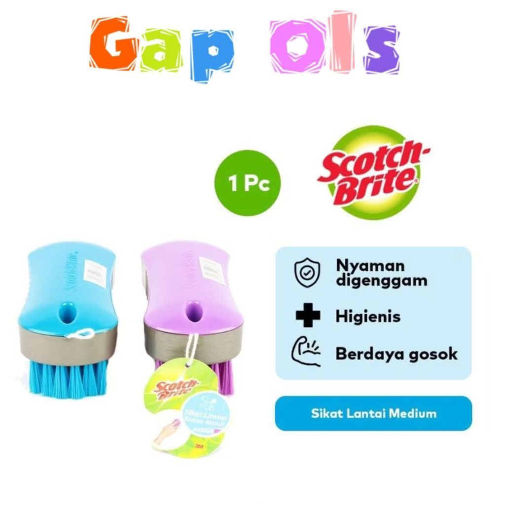 Scotch Brite Sikat LantaiScotch Brite Sikat Lantai