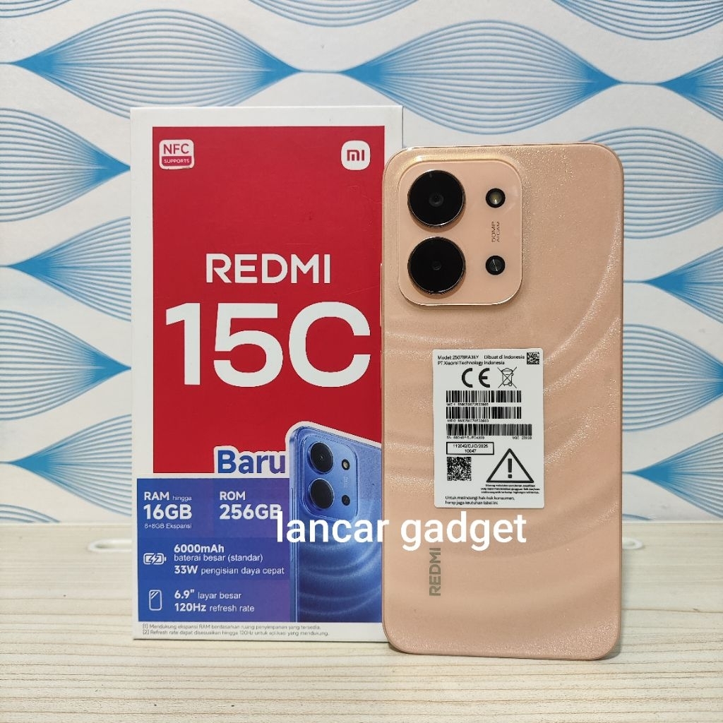 XIAOMI REDMI 15C 6/128GB & 8/256GB SECOND