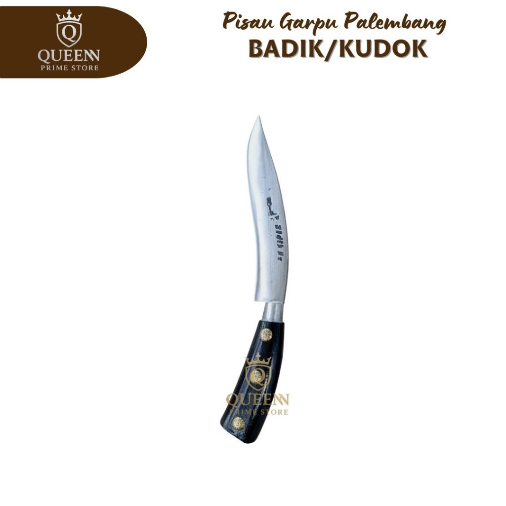 [Queen Prime] Pisau Garpu Palembang PER ASLI (Model Badik/Kudok)