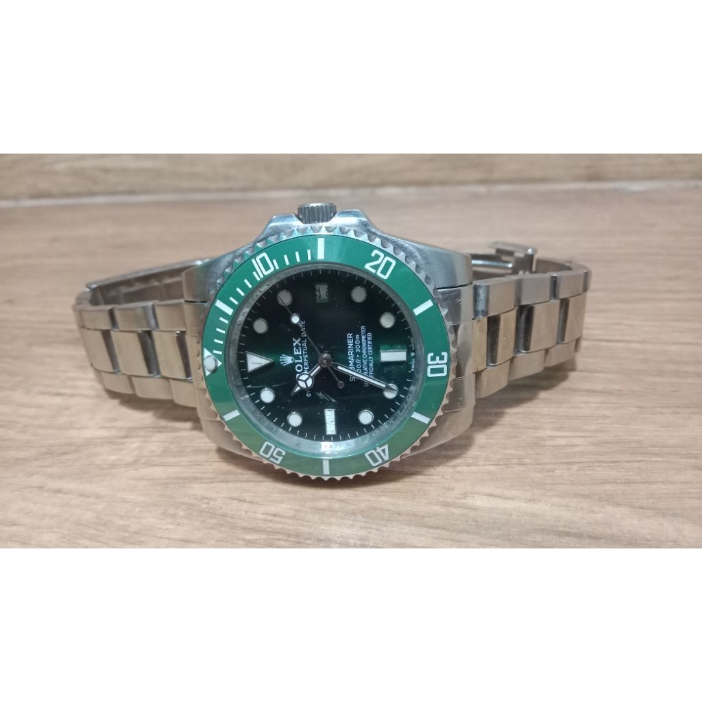 rolex hulk Submarine ceramic otomatis