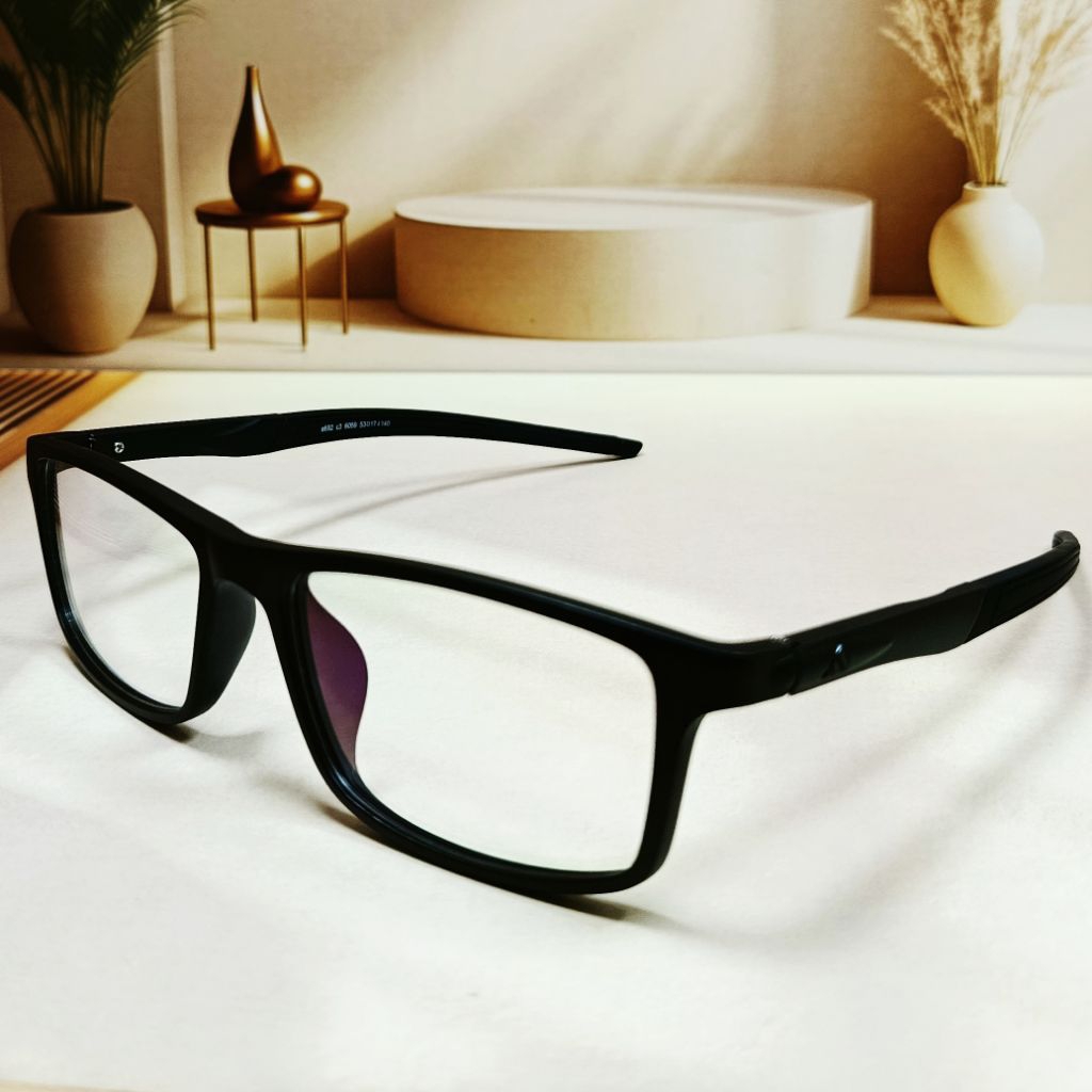 anti fog/embun kacamata baca plus progresif bluecromic lensa Domas