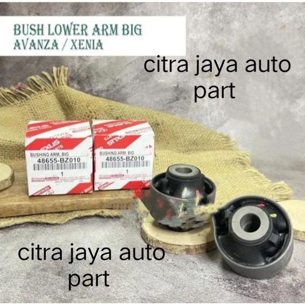 BUSHING SAYAP LOWER ARM SET + BALL JOINT  BALL JOINT AVANZA XENIA 6 PCS