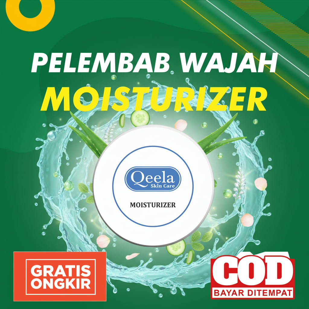 Qeela Skincare - Pelembab Wajah untuk kulit wajah kering / MOISTURIZER