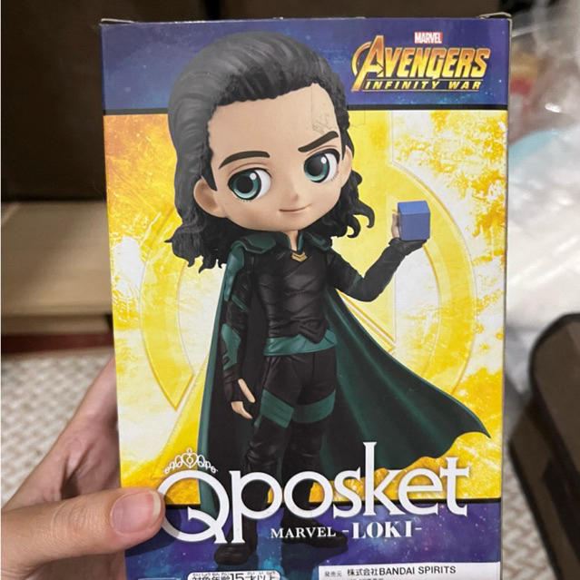 [ Kolpri ] BIB Qposket Marvel Loki (Tesseract) Original