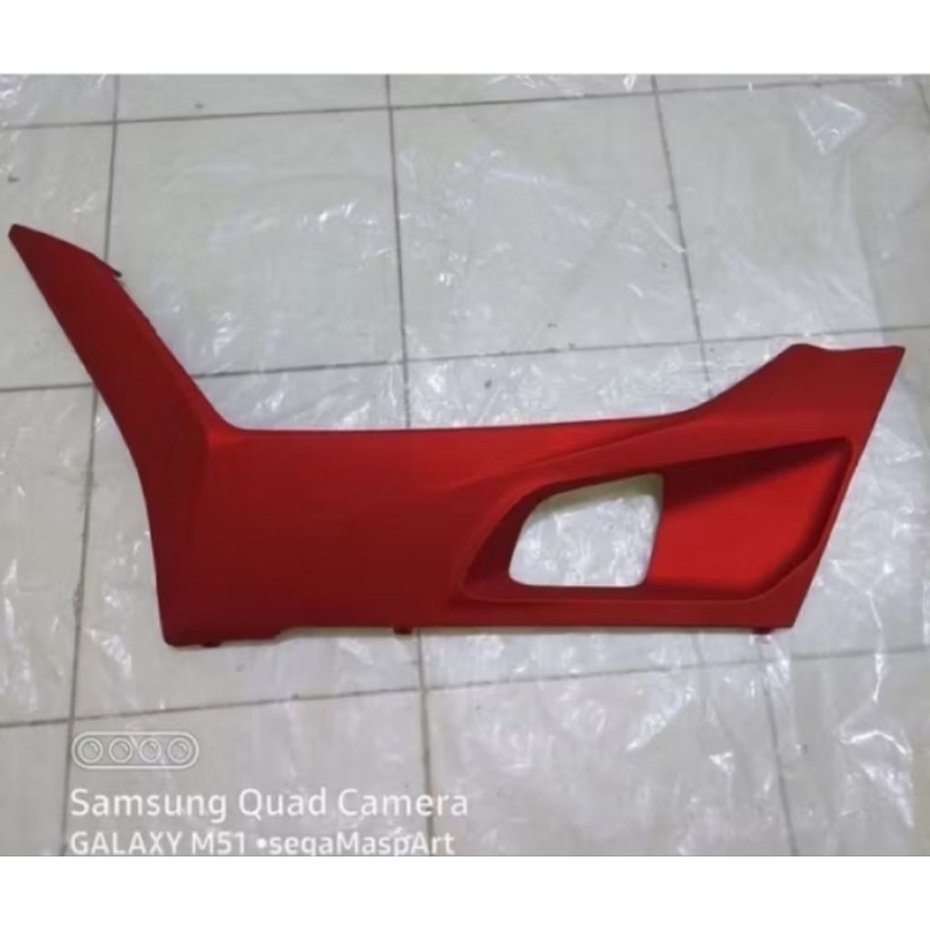 cover L under side pcx 160 k1z merah doff kiri