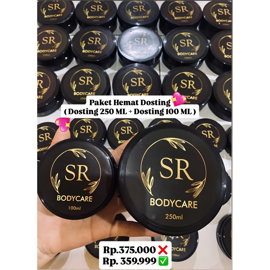 Paket Hemat Dosting SR BODYCARE ( 250 ml & 100 ml )