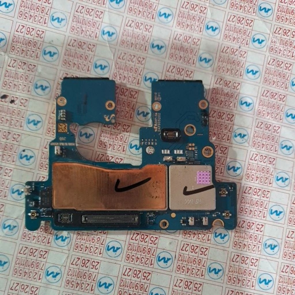 mesin only samsung A80 hidup.