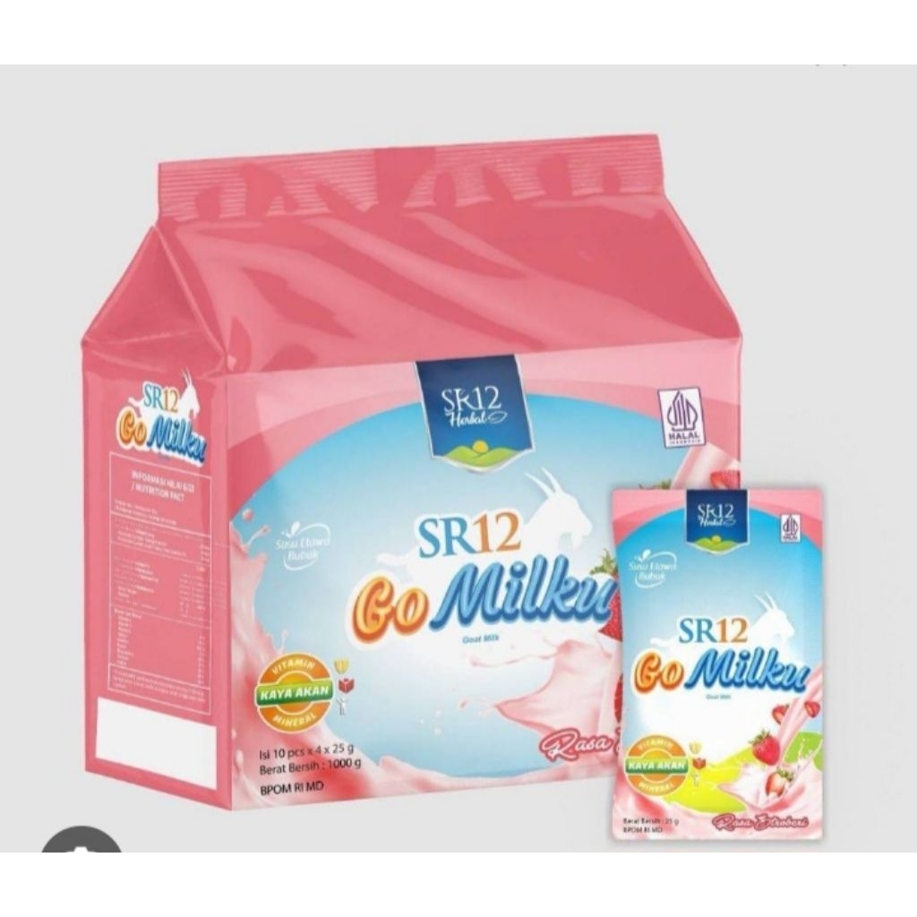 GO MILKU Strawberry Paket