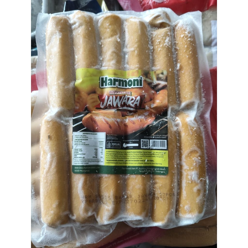Sosis Bakar Harmoni Jawara isi 12pcs