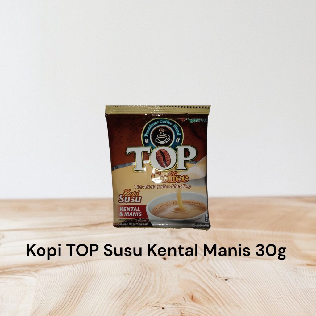 KOPI TOP SUSU KENTAL MANIS SACHET