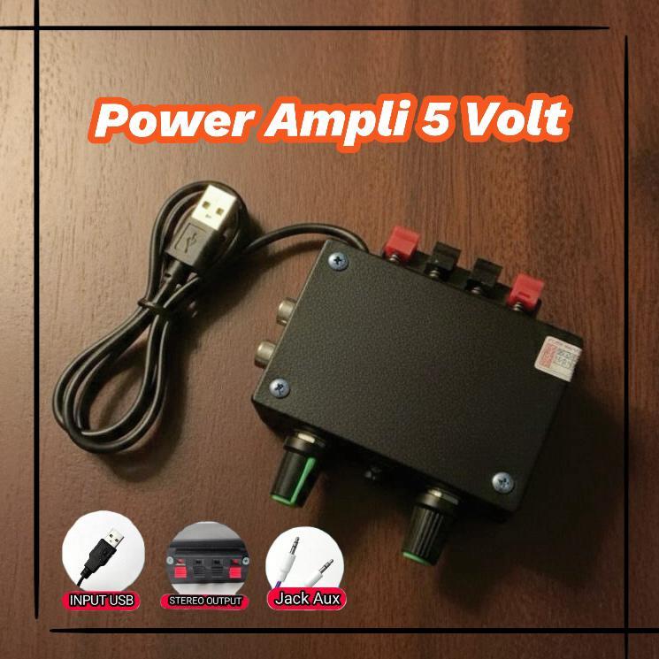Power Ampli Mini 5Volt - Amplifier mini 5volt murah kualitas terbaik