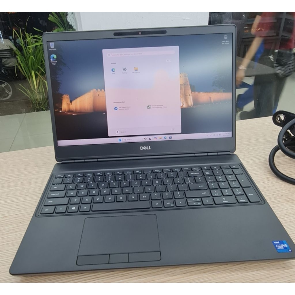 Dell Workstation Precision 7560 Core i7 Ram 64GB Nvme 1TB Rtx A3000 6GB Render Gaming Laptop Profesi