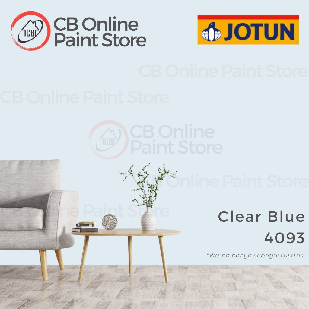 CAT TEMBOK JOTUN - CLEAR BLUE 4093 - PAIL