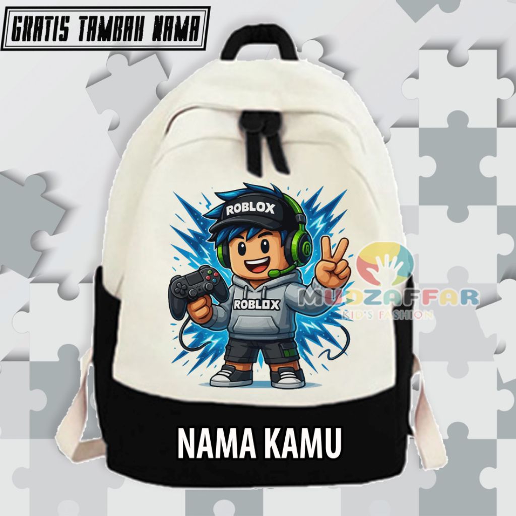 TAS RANSEL ANAK SEKOLAH PAUD TK SD ROBLOX TAS RANSEL ANAK ROBLOX