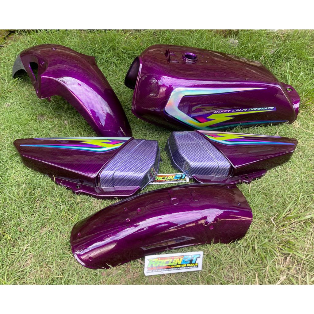 BODY SET RX KING  CARBON UNGU