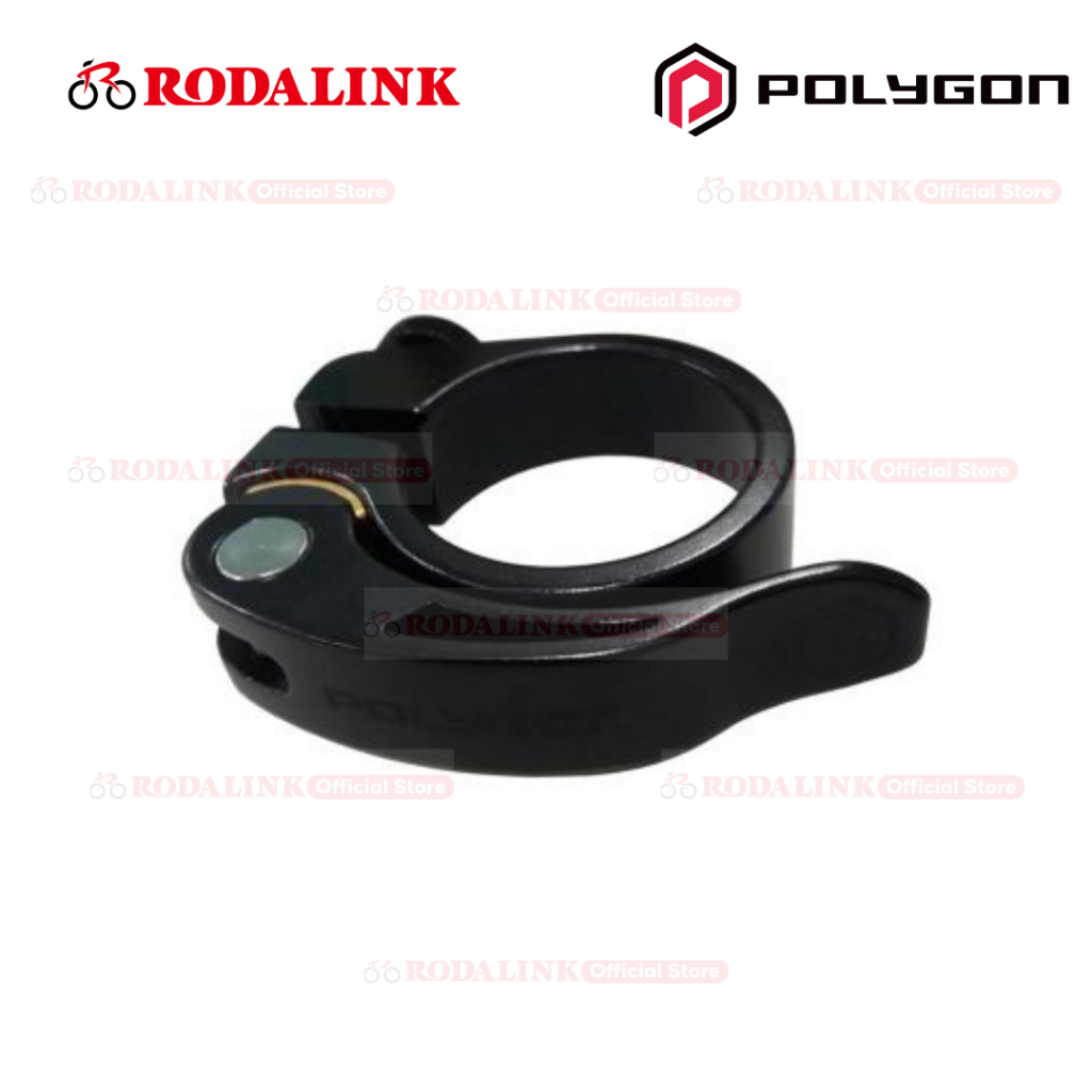 Polygon Seat Clamp 35mm QR Quick Release - Klem Sadel Sepeda Alloy Original