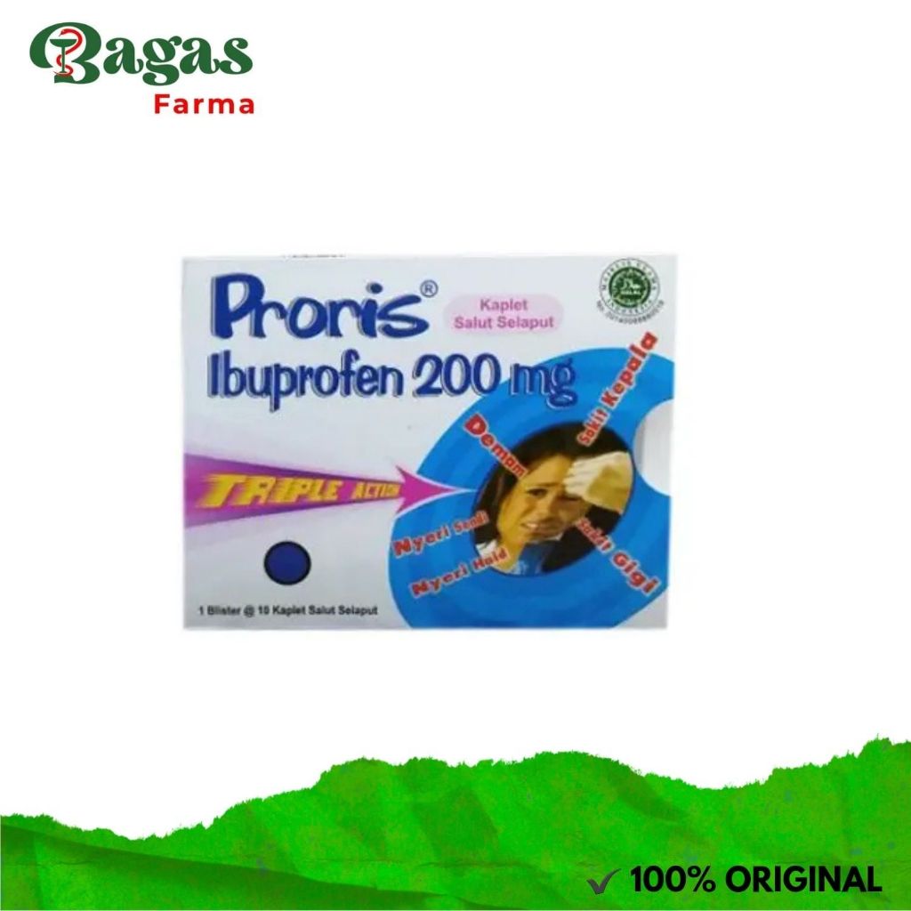 PRORIS 200MG  STRIP 10 KAPLET