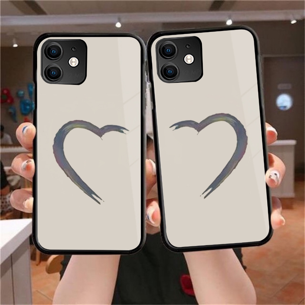 Case Softcase Glossy Couple Love  For Ready All Type Hp