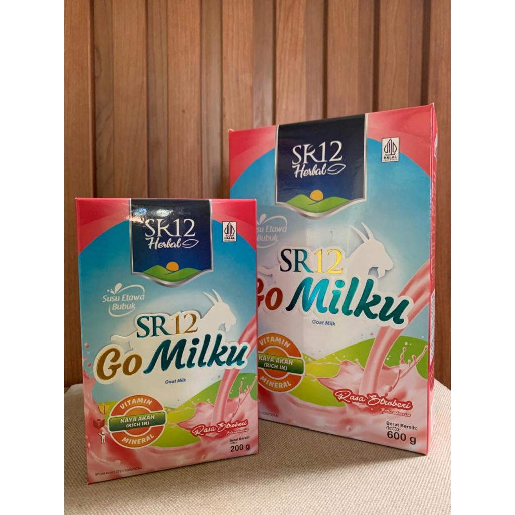 susu etawa premium Go milku sr12 strawberry