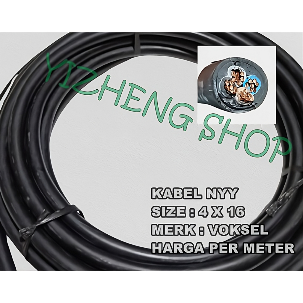 KABEL NYY (KAWAT) 4 X 16 MM² VOKSEL PER METER