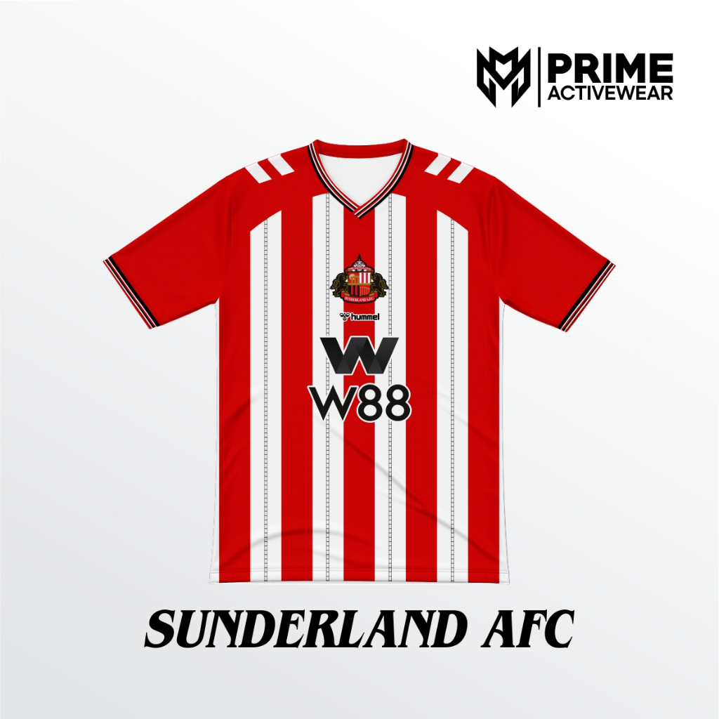 JERSEY BOLA SUNDERLAND AFC FULL PRINTING PREMIUM GRATIS NAMA PUNGGUNG