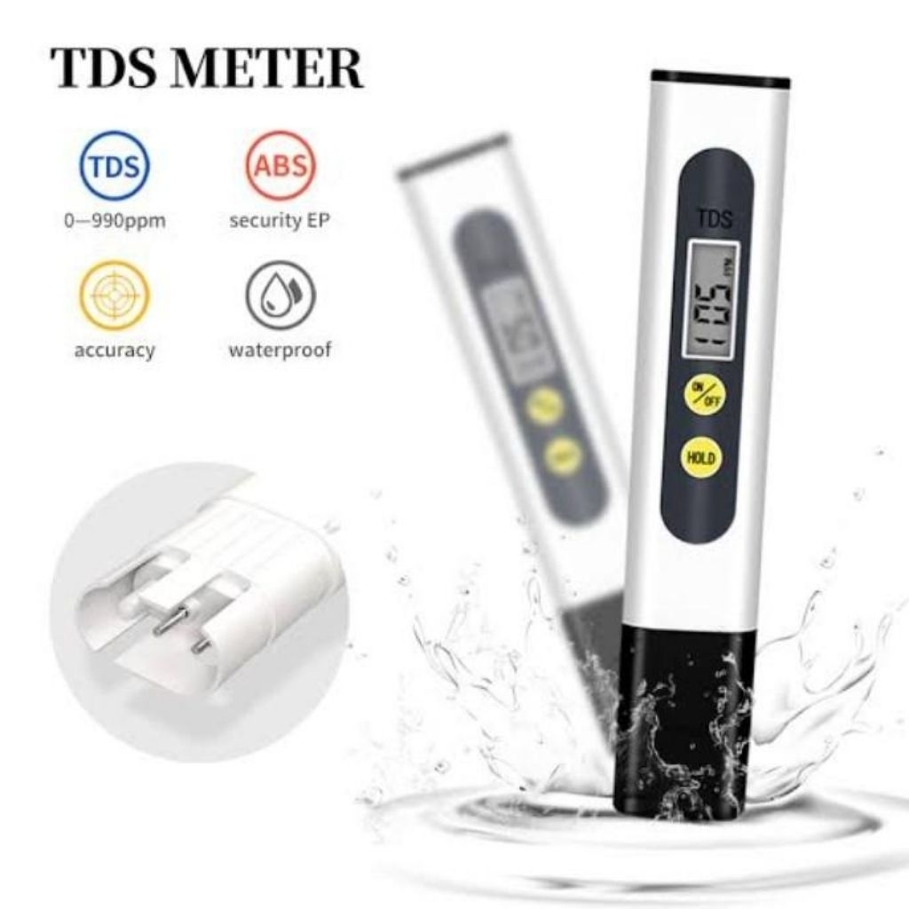 TDS METER 2 AIR MINUM HIDROPONIK WATER TREATMENT TDS 2