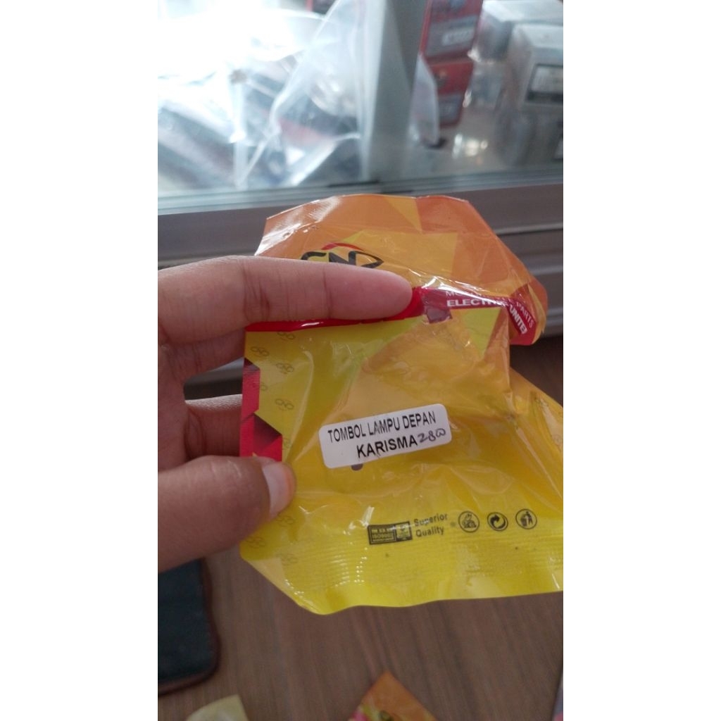 Tombol saklar lampu supra 125 vario smash karisma beat karbu ori DND