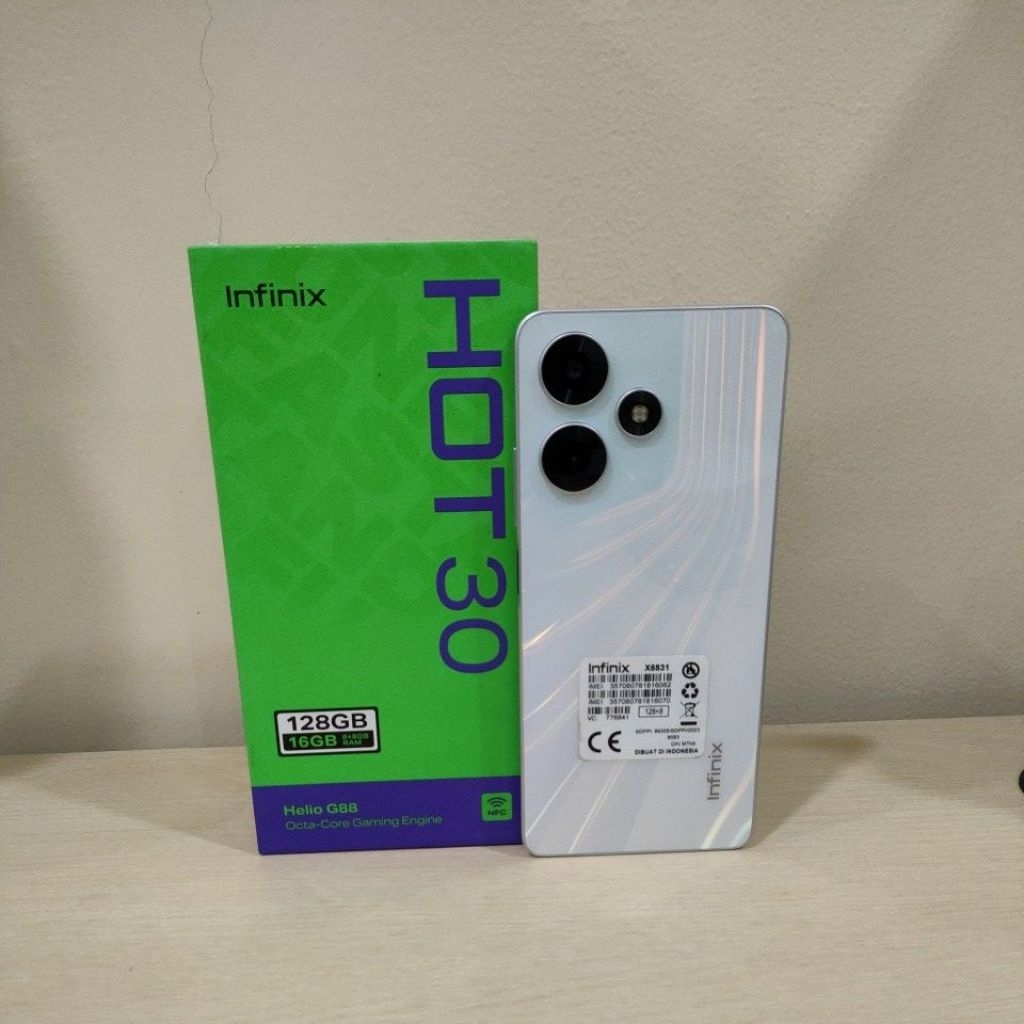 Handphone infinix Hot 30 Ram 8 128GB