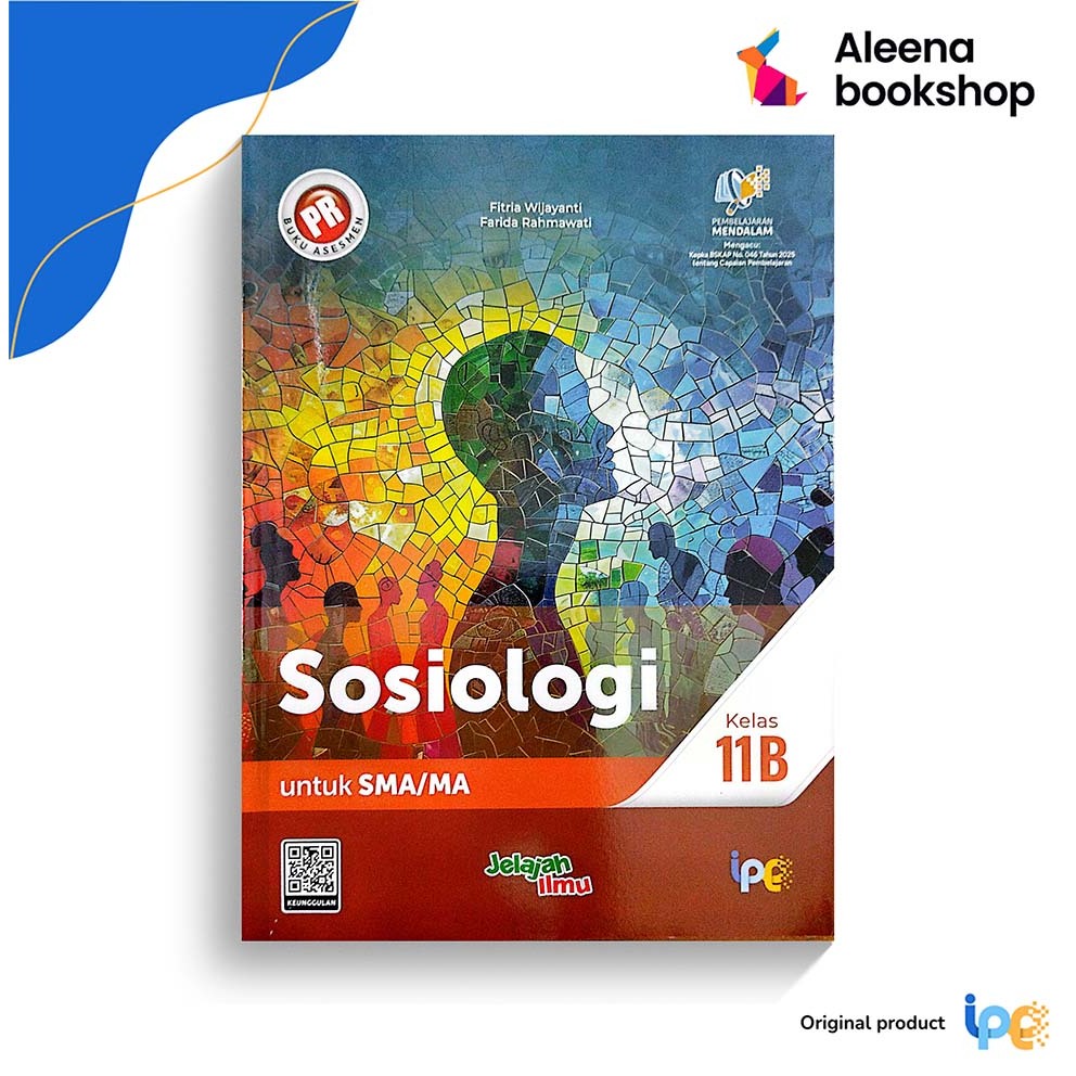 BUKU PR Intan Pariwara Sosiologi untuk SMA/MA Kelas 11B ( 2025 )