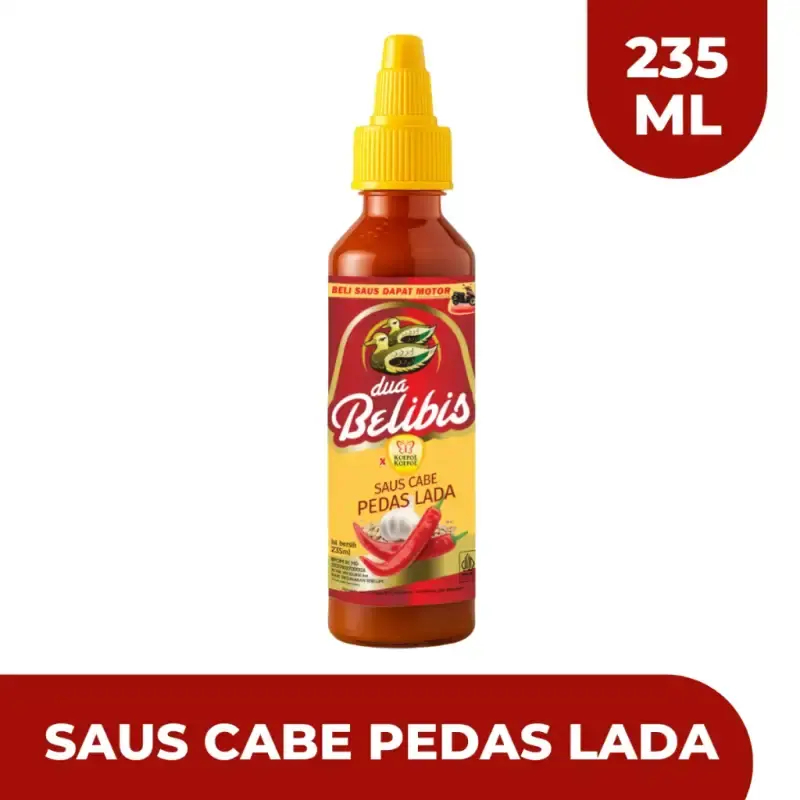 Saus Cabe Extra Pedas Belibis 235ml
