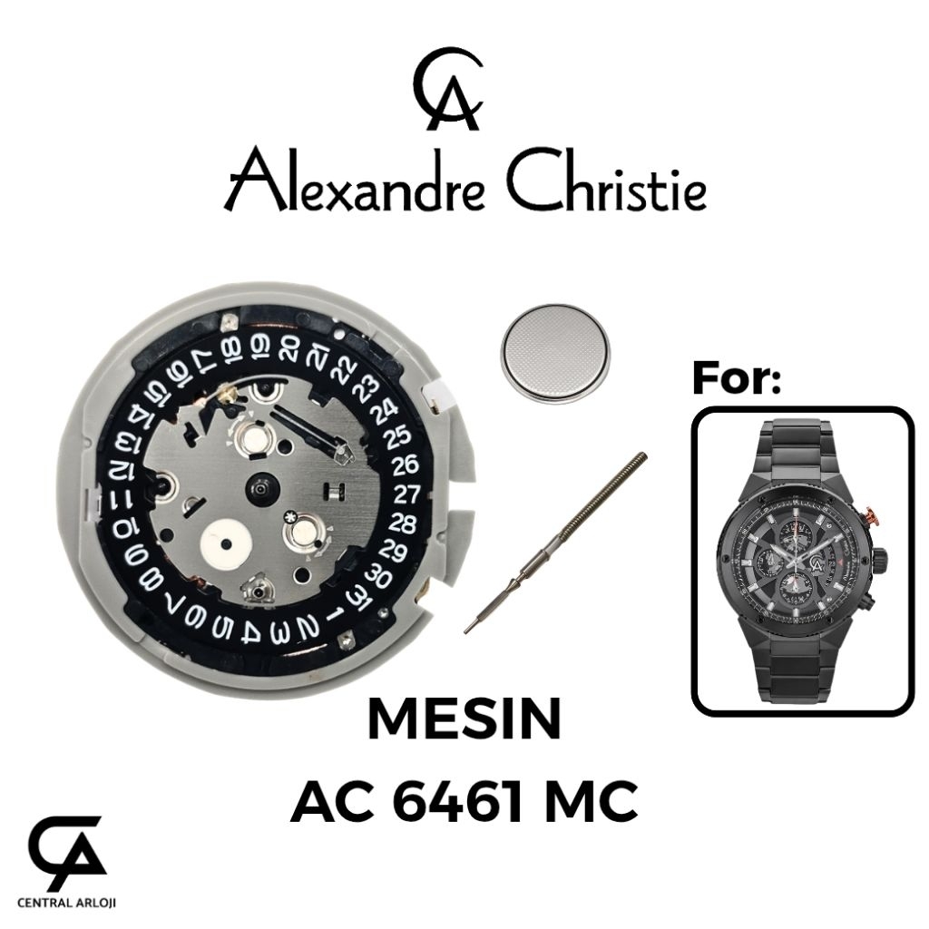 Mesin Original Alexandre Christie AC 6461 MC