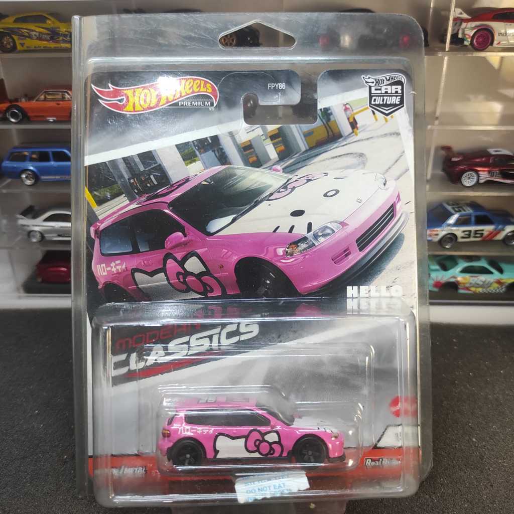 Hotwheels Honda Civic E6 HELLO KITTY