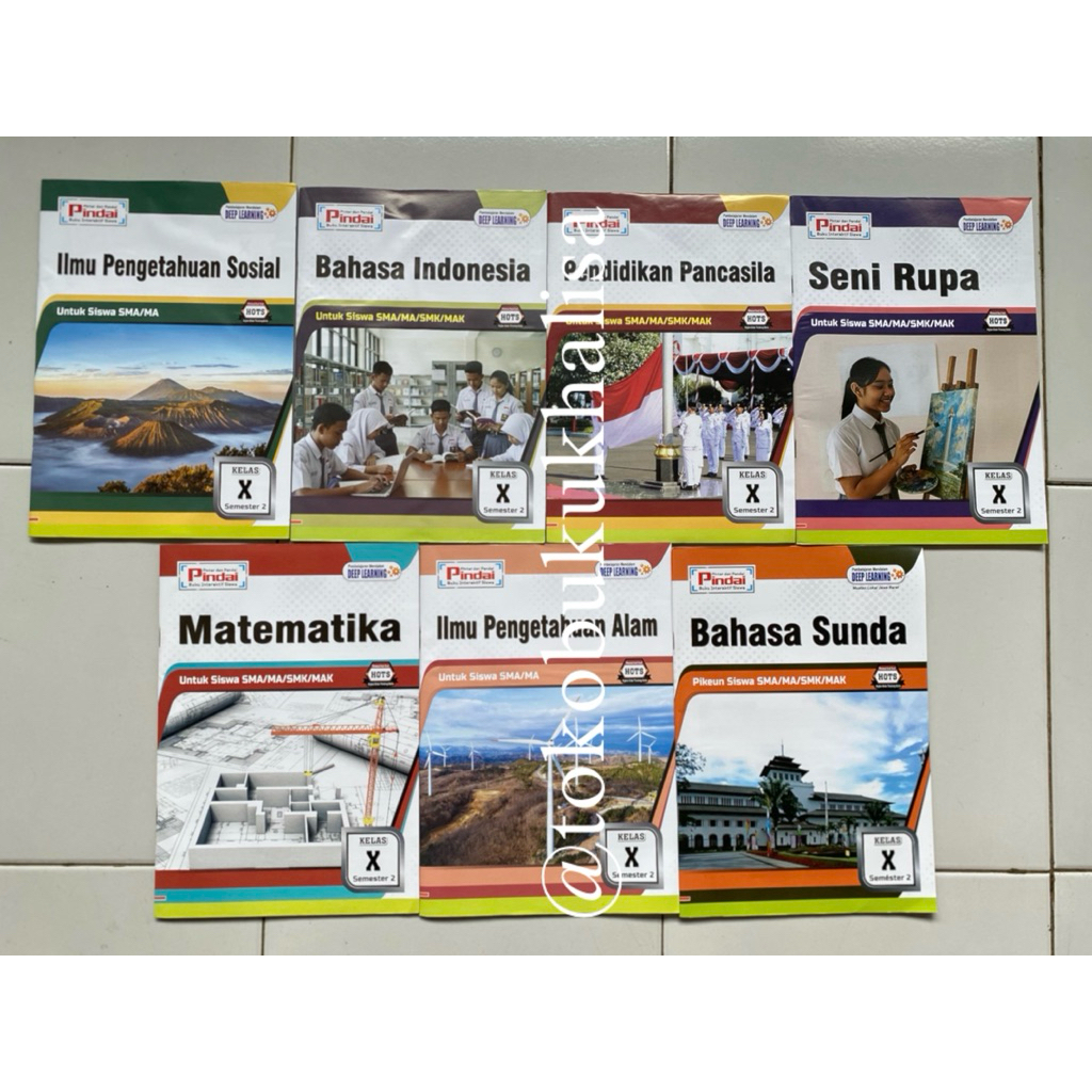 LKS PINDAI SMA KELAS 10 KURIKULUM MERDEKA SEMESTER 2