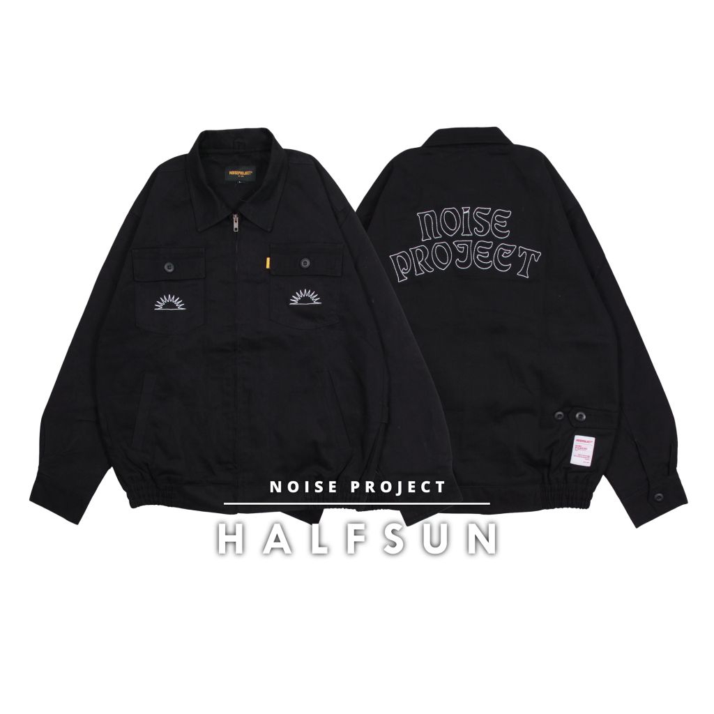 work jacket noise project hitam