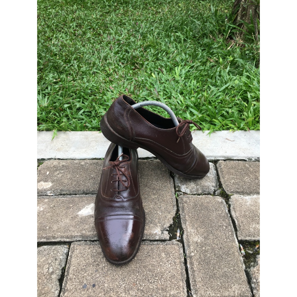 Sepatu Second Kulit Original Oxford Exotic