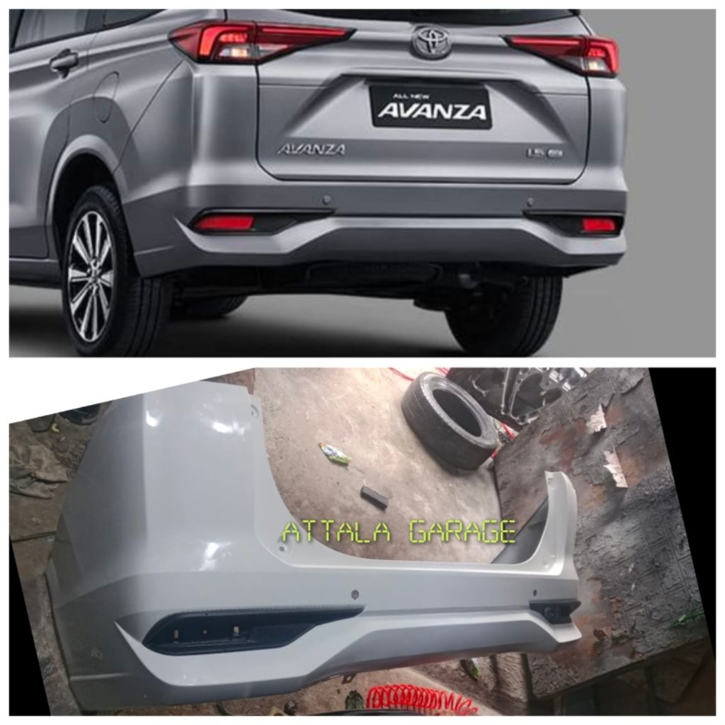 bumper Avanza belakang 2022 2023