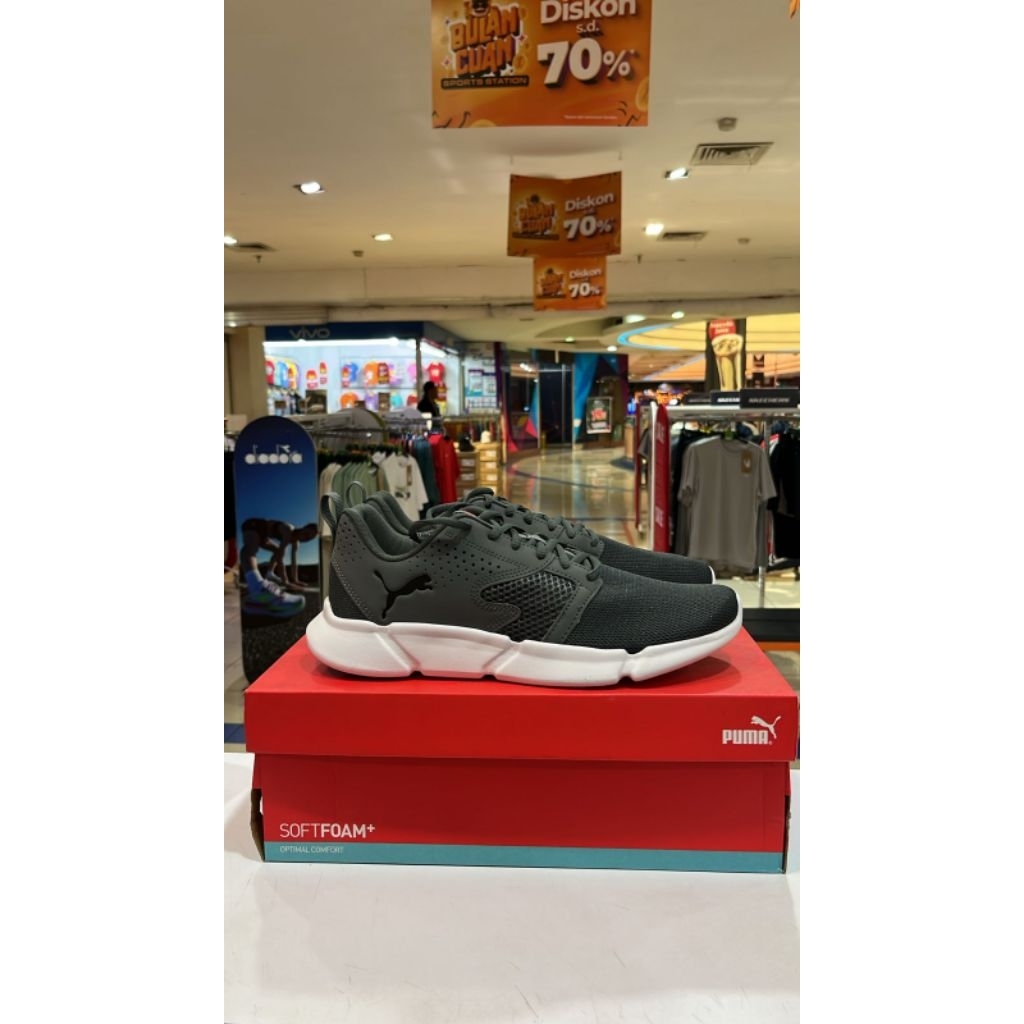 SEPATU PUMA INTERFLEX MODERN MEN'S RUNNING SHOES/PMA192805-02