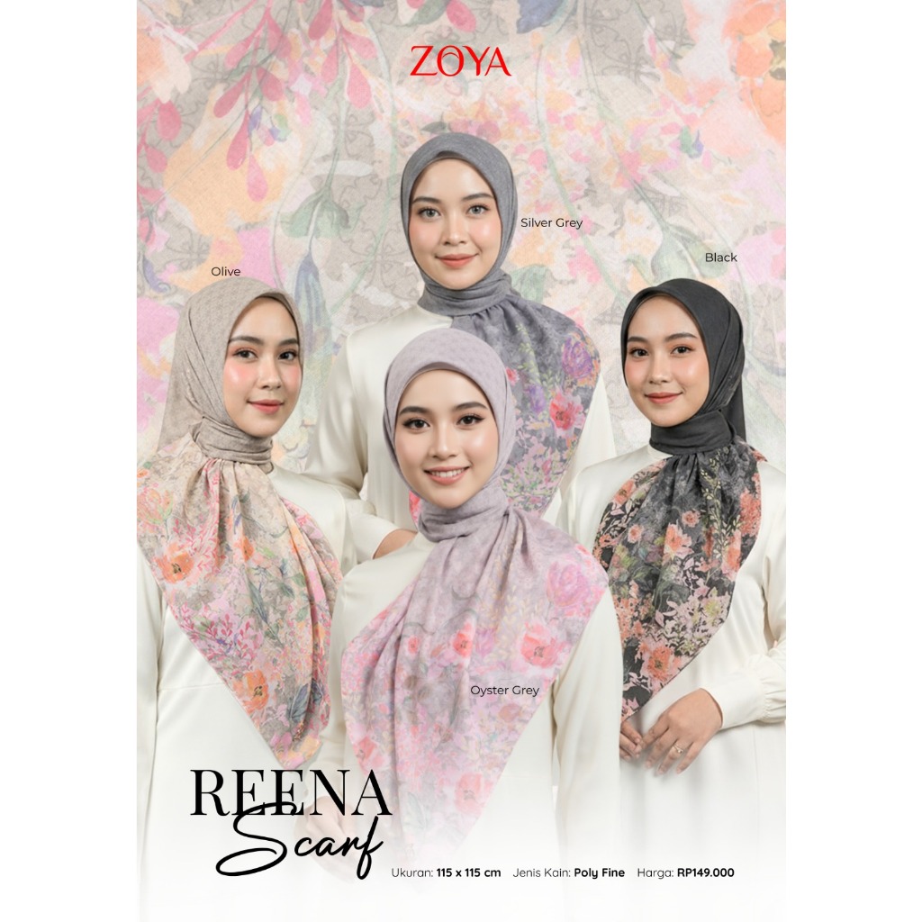Reena Scarf Premium Zoya Magelang