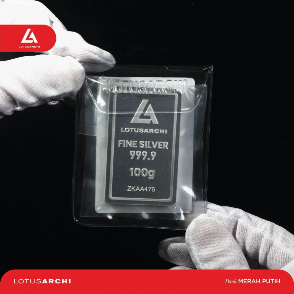PERAK 100 gram Lotus archi ready stok