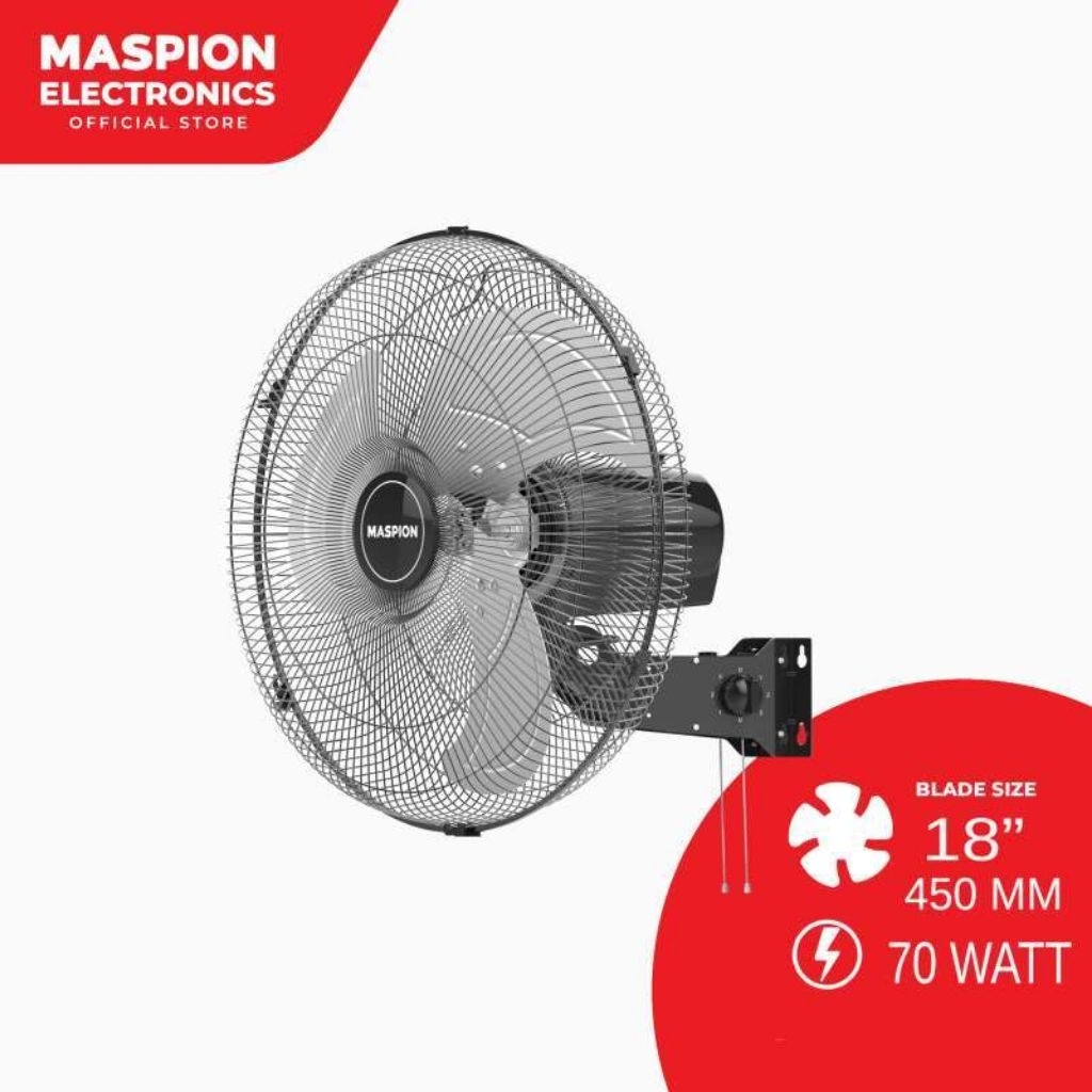 Wall Power Fan Maspion 18" PW 456 W