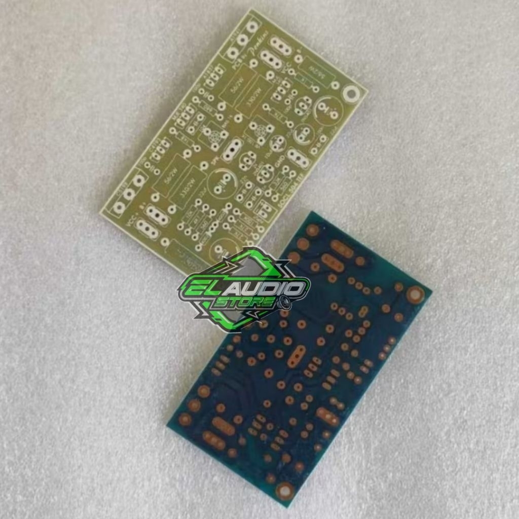 PCB Socl 504 TEF Bias Servo Bahan FR4 Fiberglass