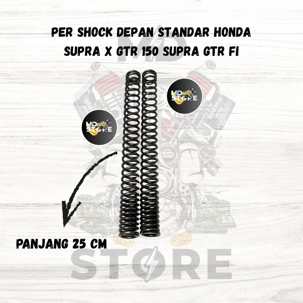 Per shock depan standar Honda Supra x Gtr 150 R/Supra Gtr Fi New (Kode 217 -Nm stdr)