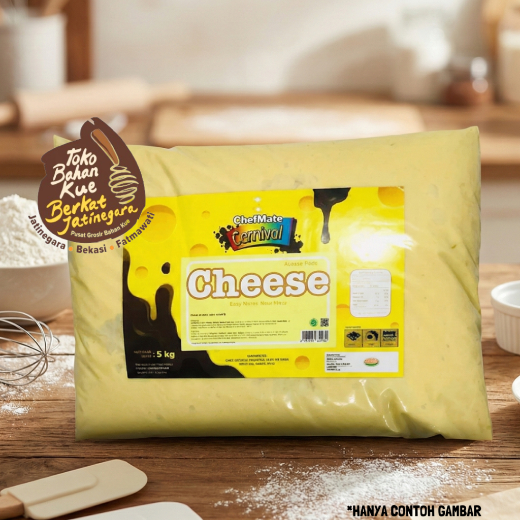 CHEFMATE PASTA FILLING CHEESE ( KEJU ) KEMASAN 5 KG / FILLING KEJU