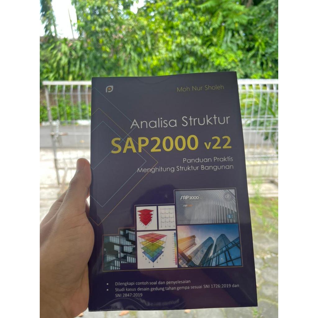 Buku Teknik Sipil Revisi 2023 SAP2000 v22 SNI Gempa Beton