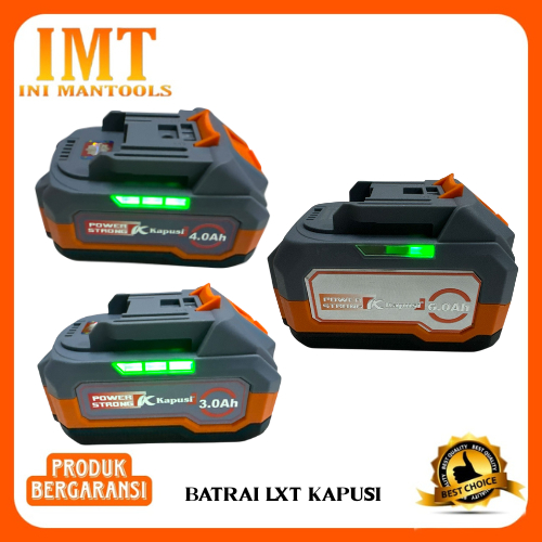 Kapusi Batrai LXT Universal Lithium Batrai 3.0Ah/4.0Ah/6.0Ah Cordless Gerinda/Impact Wrench Li-on Ka